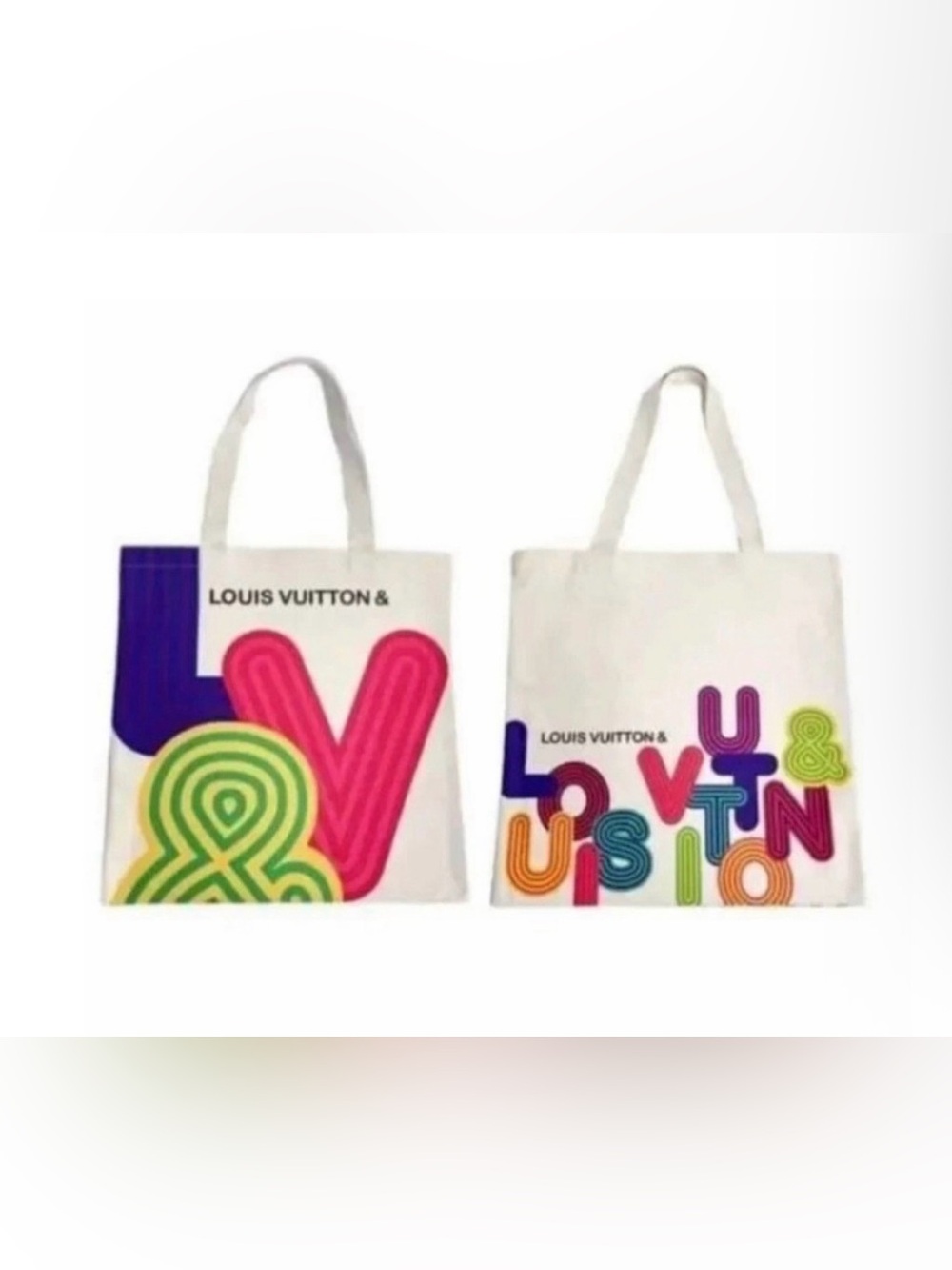 Louis Vuitton Eco Canvas Tote Shinsen Exhibition - Picture 3 of 3